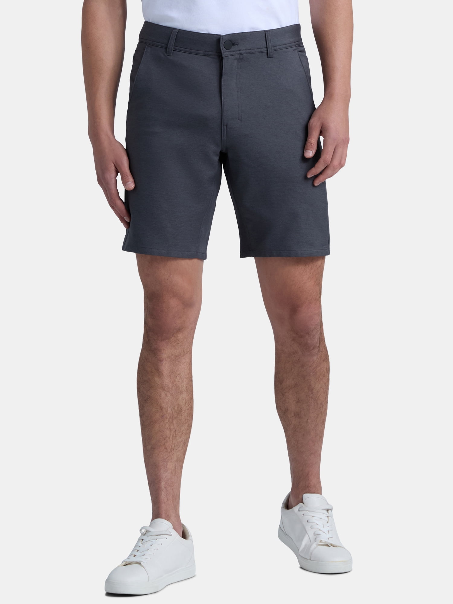George Men's and Big Men's Commuter Shorts, 9 in Inseam, Sizes 30-46