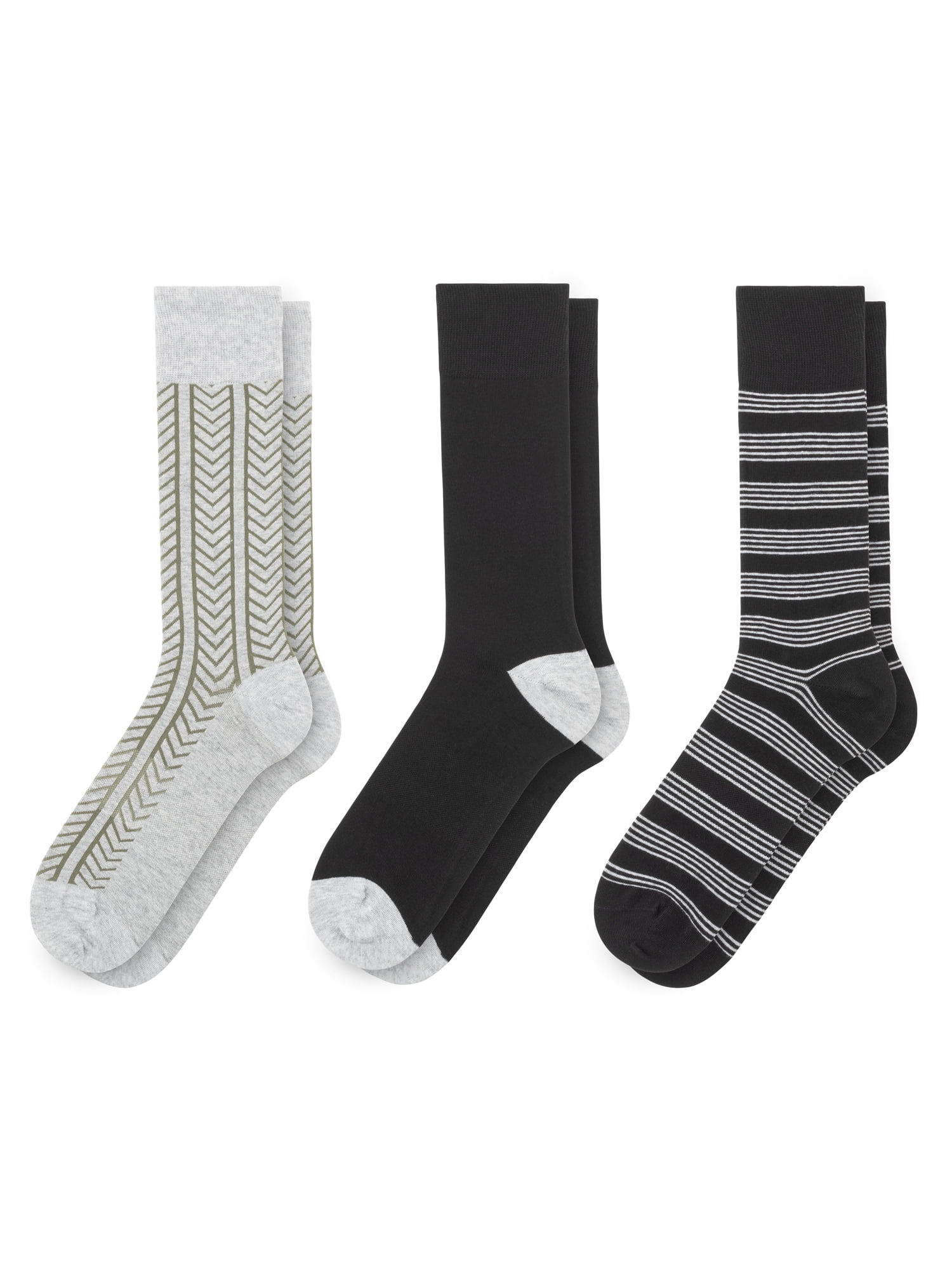 Men's Cotton Crew Sock, 3 Pack