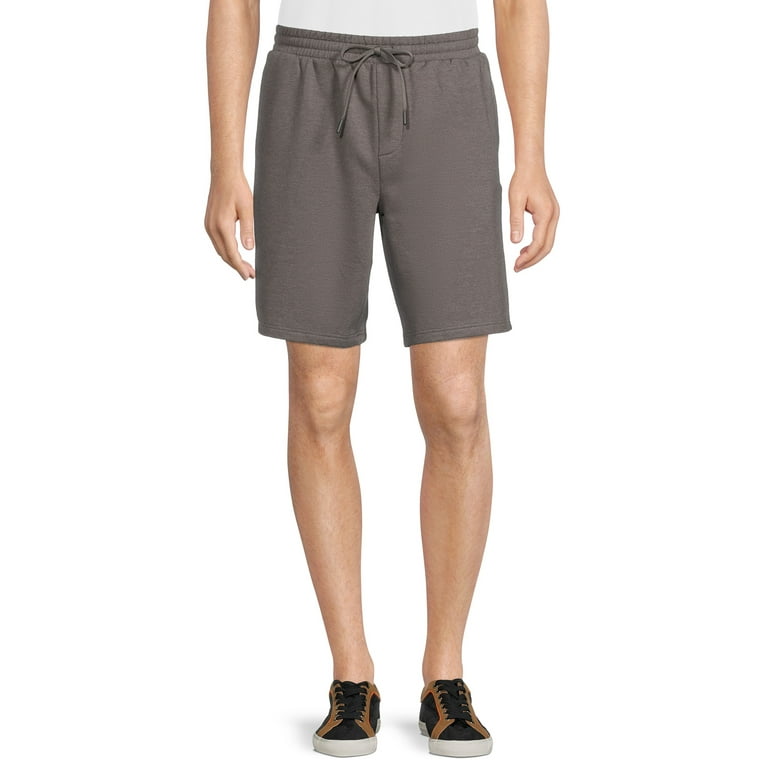 George Men s Cozy Fleece Lounge Shorts with Zipper Pocket