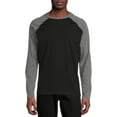 thumbnail image 1 of George Men's Crew Neck Long Sleeve Raglan Tee, 1 of 6