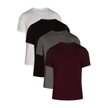 George Men’s & Big Men’s Crewneck Tee with Short Sleeves, Sizes XS-3XL ...