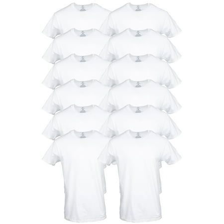 George Men's Crew T-Shirts, 12-Pack