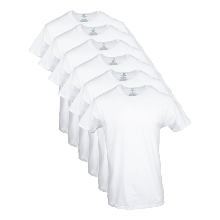 Betydning ebbe tidevand ubetalt George Men's Crew T-Shirts, 6-Pack - Walmart.com