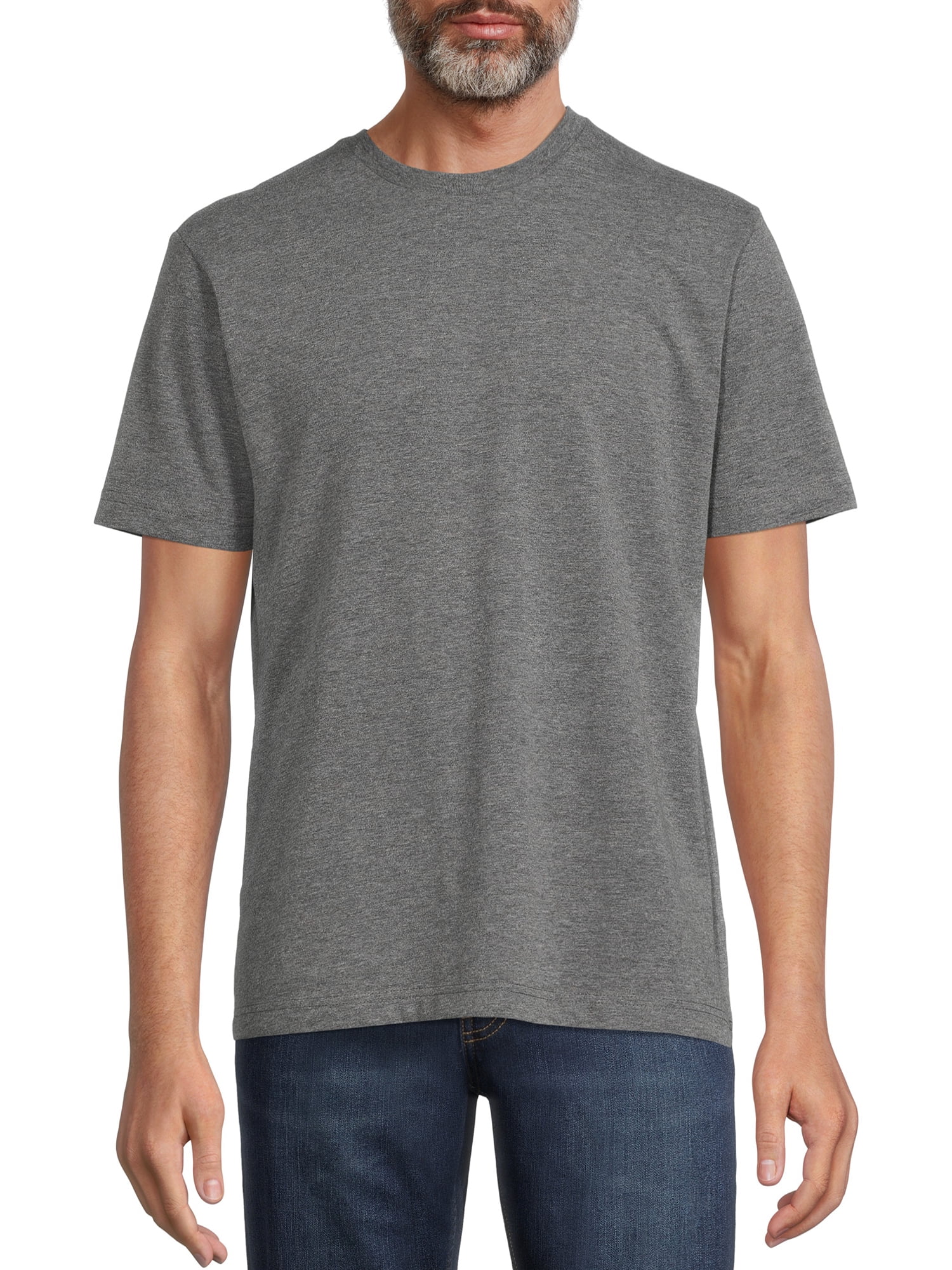 george men's crewneck t shirt with short sleeves