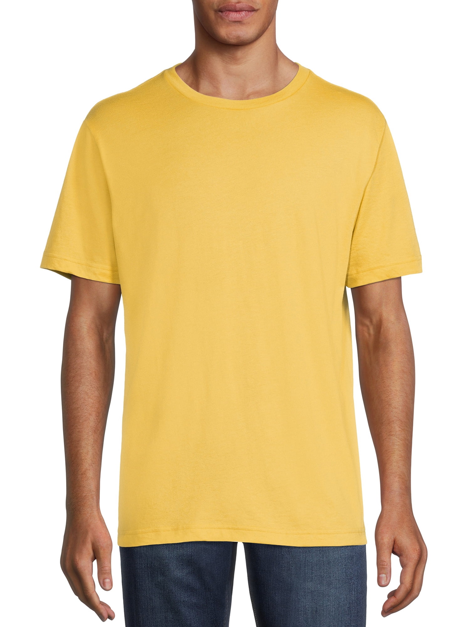 SHORT SLEEVES CREWNECK T-SHIRT スウェット George Men's Crewneck Short Sleeve T-Shirt - Walmart.com