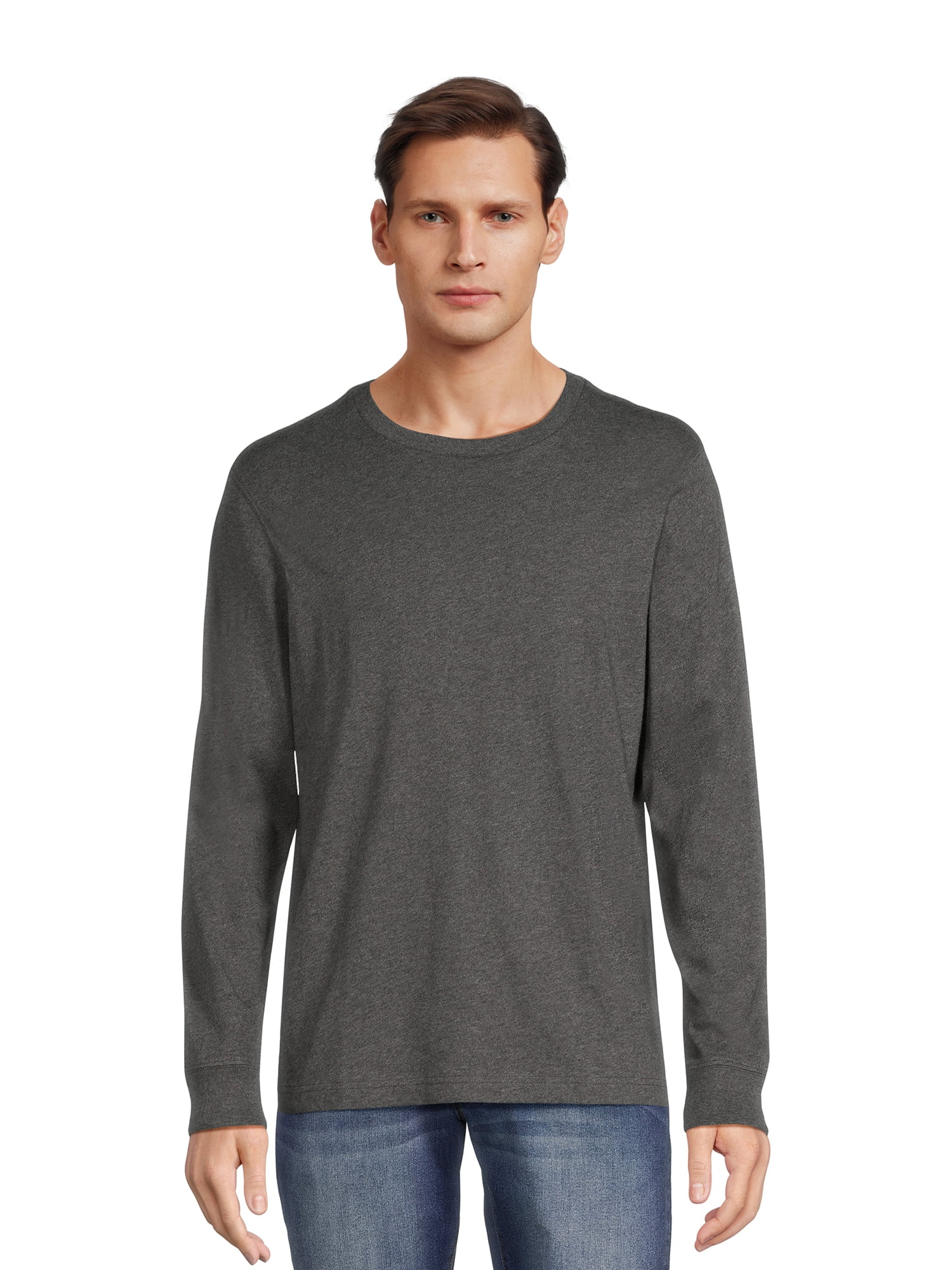 George Men's Long Sleeve Crew T-Shirt