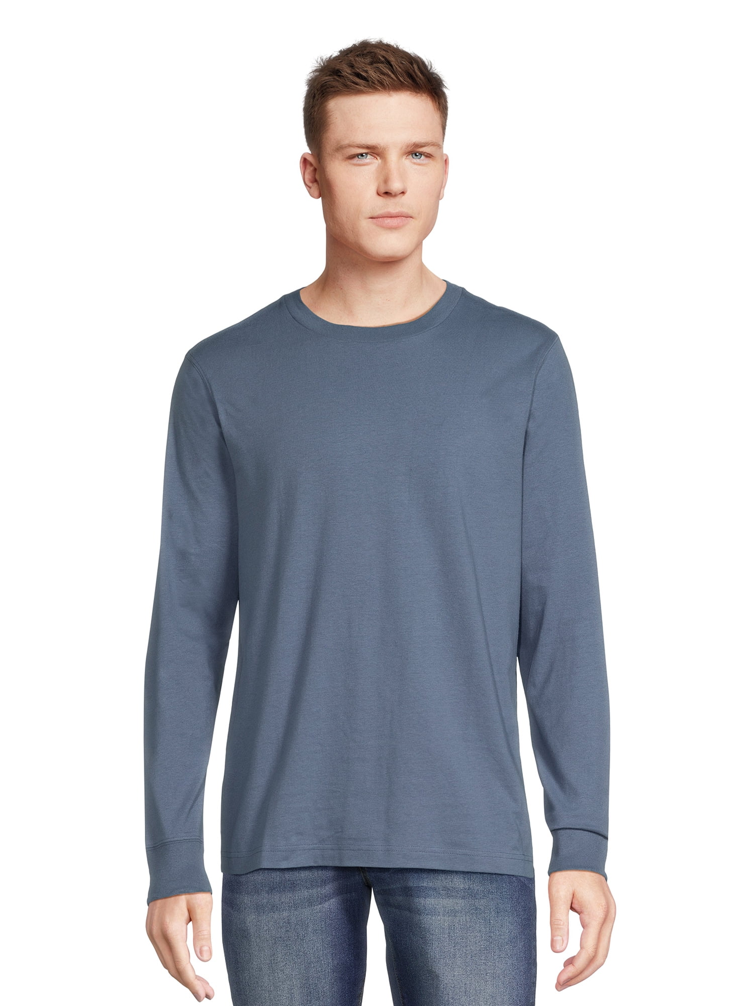 George Men's Long Sleeve Crew T-Shirt