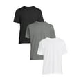 thumbnail image 1 of George Men’s Crewneck Tee with Short Sleeves, 3-Pack, 1 of 5