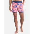 thumbnail image 1 of George Men's & Big Men's Dolphin Hem Swim Trunks, 7" Inseam, Size XS-3XL, 1 of 5