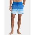 thumbnail image 1 of George Men's & Big Men's Dolphin Hem Swim Trunks, 7" Inseam, Size XS-3XL, 1 of 5