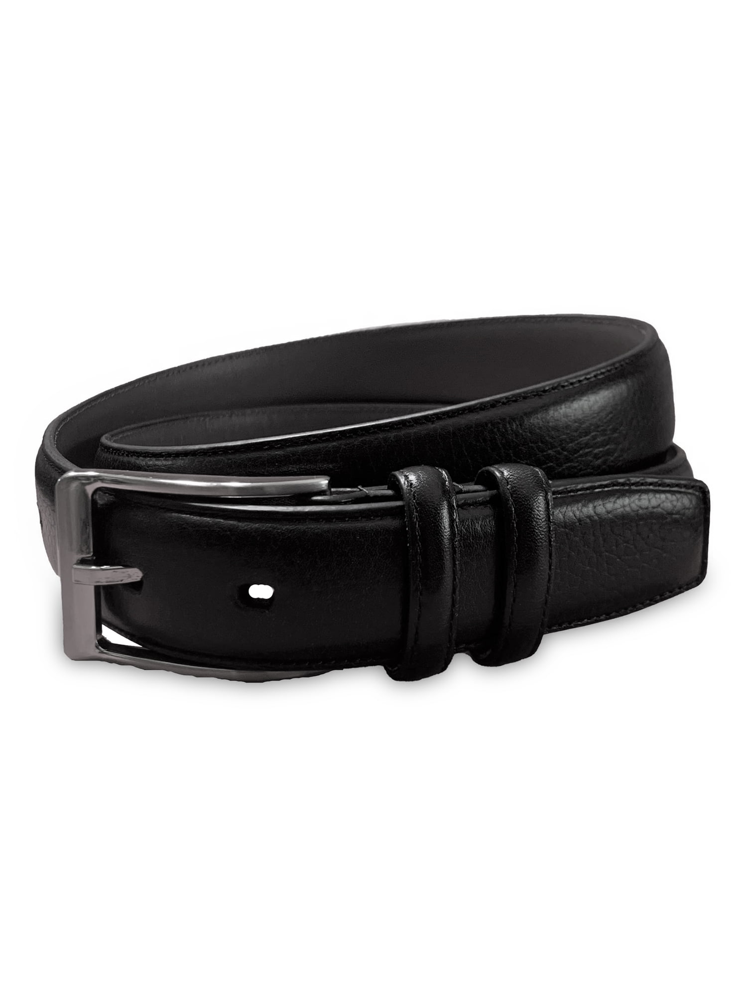 George Men's Dress Belt, Black, 32MM Genuine Leather with