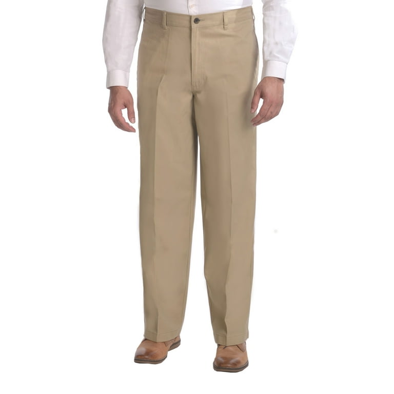 Men's khaki sales pants walmart