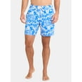 thumbnail image 1 of George Men's Elastic Waist Swim Trunks, 7" Inseam, Sizes S-3XL, 1 of 5