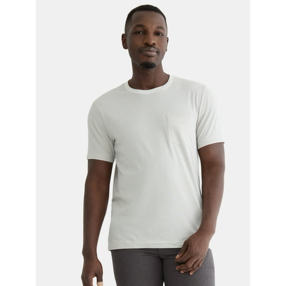 George Men's Fashion Crewneck Tee with Short Sleeves, Sizes XS-3XL