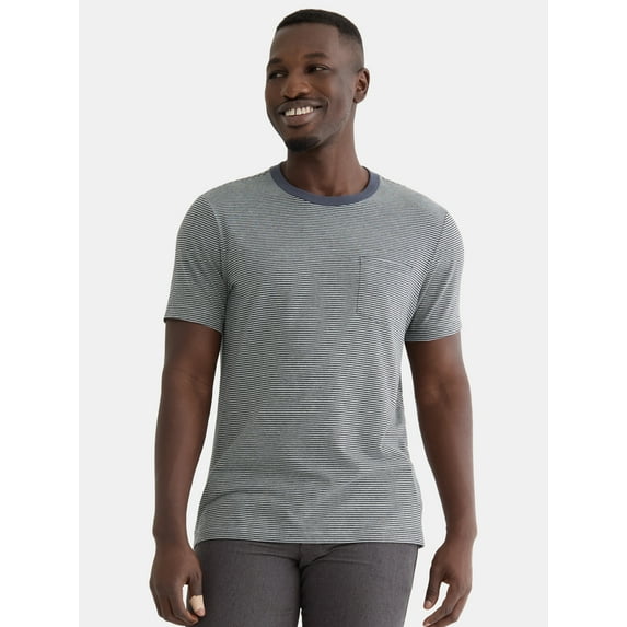George Men's Fashion Crewneck Tee with Short Sleeves, Sizes XS-3XL