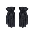 thumbnail image 1 of George Men's Faux Leather Glove, Black, 1 of 5