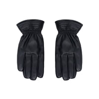 George Men's Faux Leather Glove (S/M, Black)