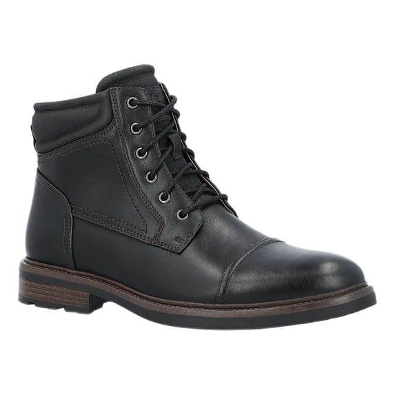 George Men's Faux Leather Lace Up Boots