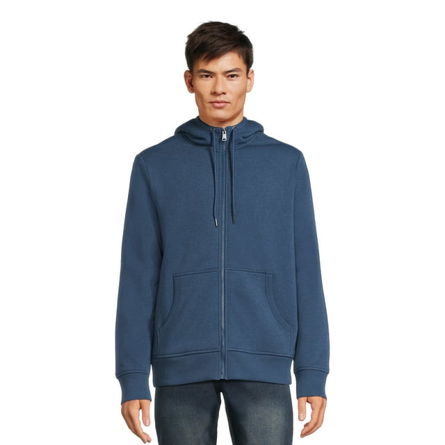 Men’s Fleece Lined Jacket with Hood, Sizes S3XL