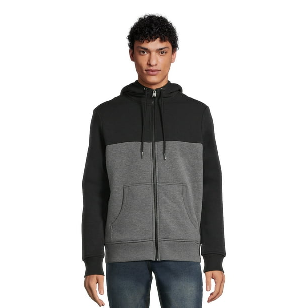 Men’s Fleece Lined Jacket with Hood, Sizes S3XL