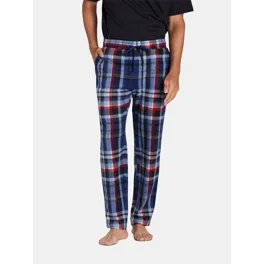Champion Adult Mens Logo Rib Cuff Pajamas Sleep Pants Sizes S 2XL Walmart