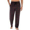thumbnail image 1 of George Men's Fleece Plaid Sleep Pants, 1 of 6