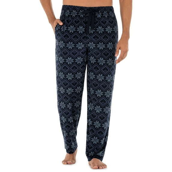 George Men's Fleece Plaid Sleep Pants