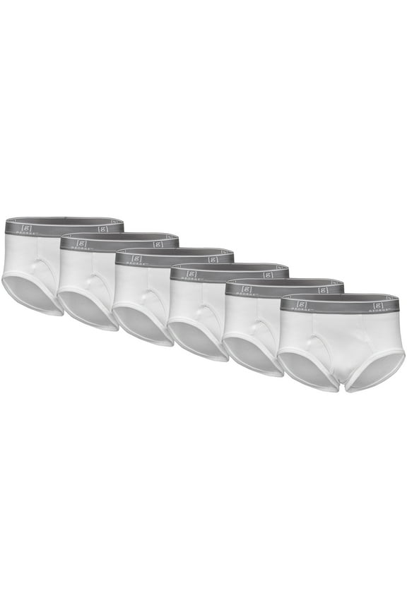 Men's Full Rise Briefs, 6-Pack