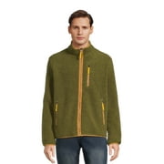 George Men's Full Zip Faux Sherpa Jacket