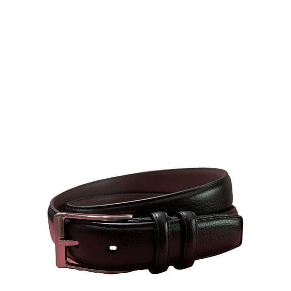 George Men's Genuine Leather Dress Belt, Black, 32MM
