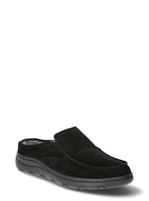mens wide house slippers