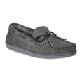 thumbnail image 1 of George Men's Genuine Suede Trapper Moccasin Slippers, 1 of 9