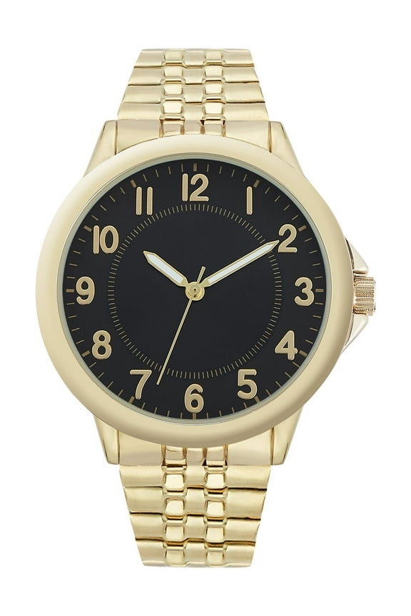 Men's Gold-Tone Expansion Watch