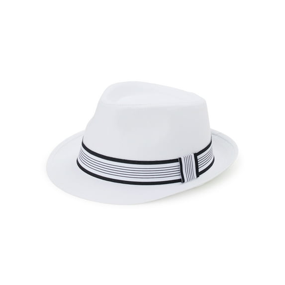 George Men’s Herringbone Fedora Hat
