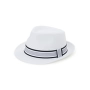 George Men’s Herringbone Fedora Hat
