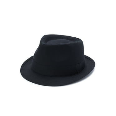 George Men's Herringbone Fedora Hat