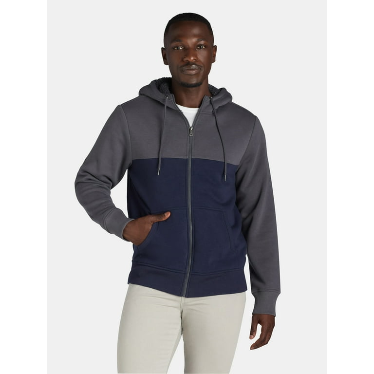 Mens high pile fleece hot sale