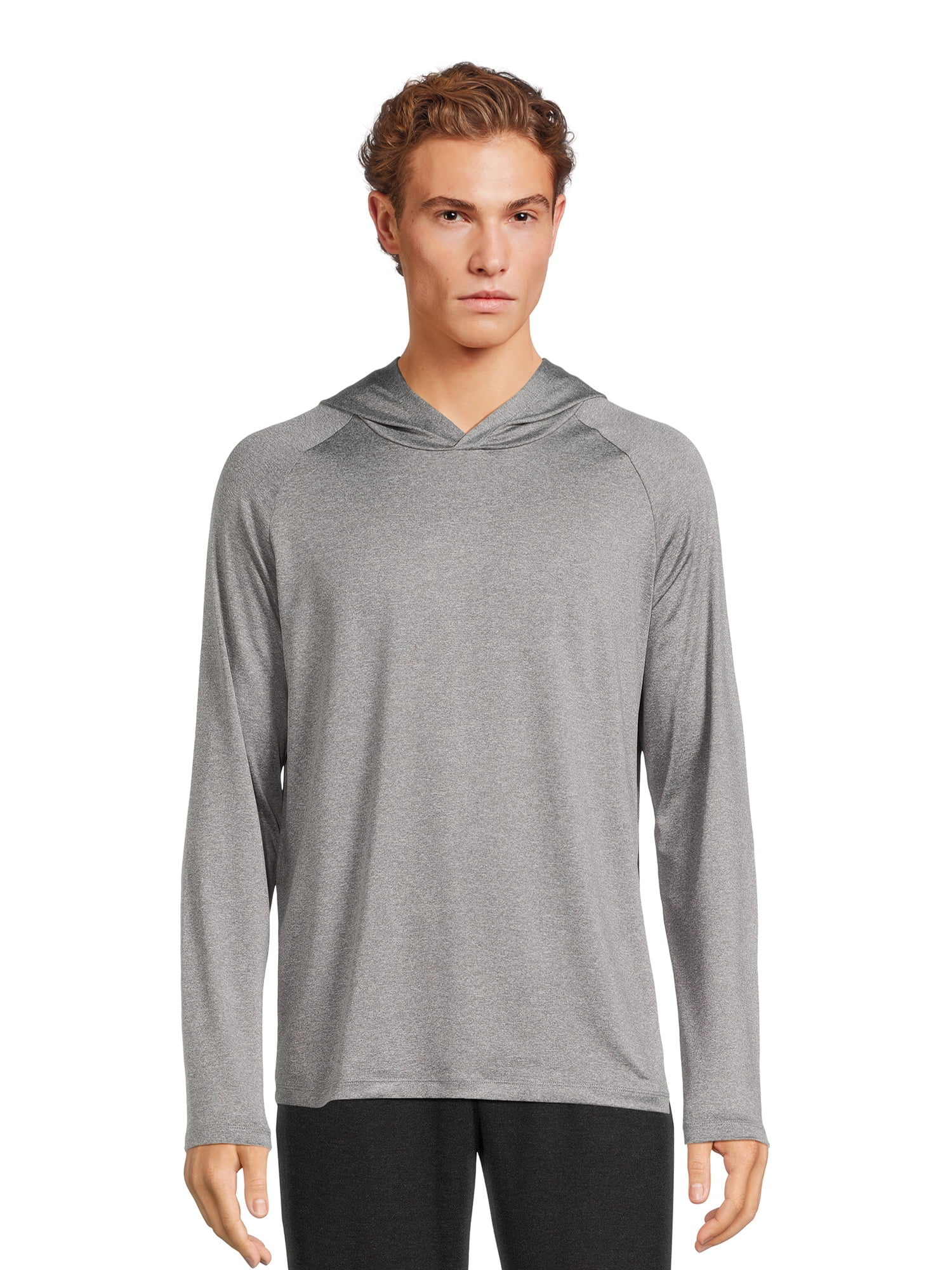 George Men’s Hooded Sun Shirt with Long Sleeves, Sizes S-3XL - Walmart.com