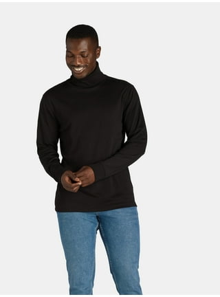 Long sleeve black turtleneck top clearance
