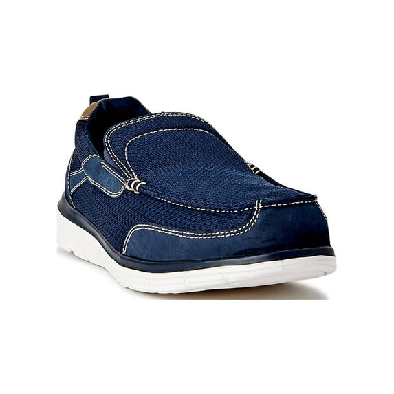 George; Men's Kendan EVA Footbed Outsole Casual Dress Shoes, Black, 10