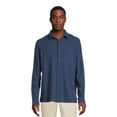 thumbnail image 1 of George Men’s Knit Button Down Shirt with Long Sleeves, Sizes S-3XL, 1 of 6