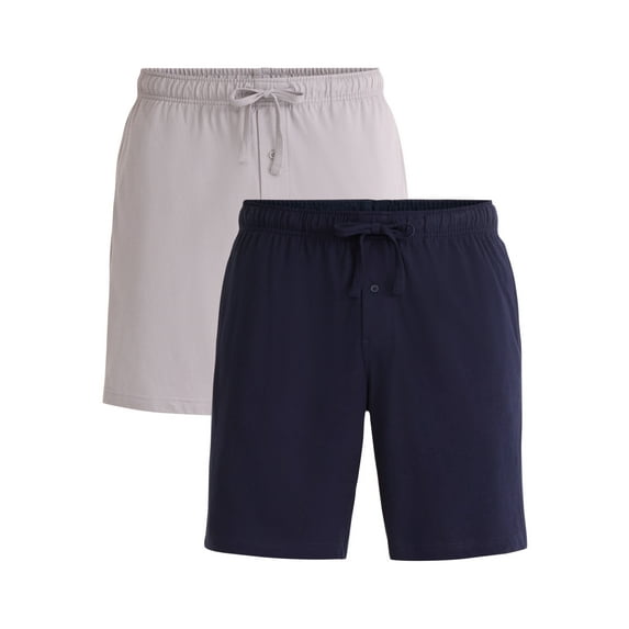 George Men's Knit Shorts, 2-Pack, Sizes S-2XL