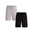 thumbnail image 1 of George Men's Knit Shorts, 2-Pack, Sizes S-2XL, 1 of 7