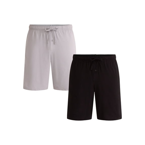 George Men's Knit Shorts, 2-Pack, Sizes S-2XL