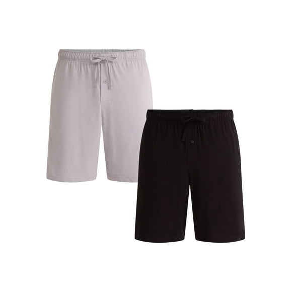 George Men's Knit Shorts, 2-Pack, Sizes S-2XL