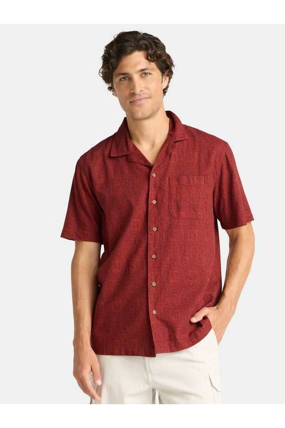 Men's Linen-Blend Shirt, Sizes S-3XL