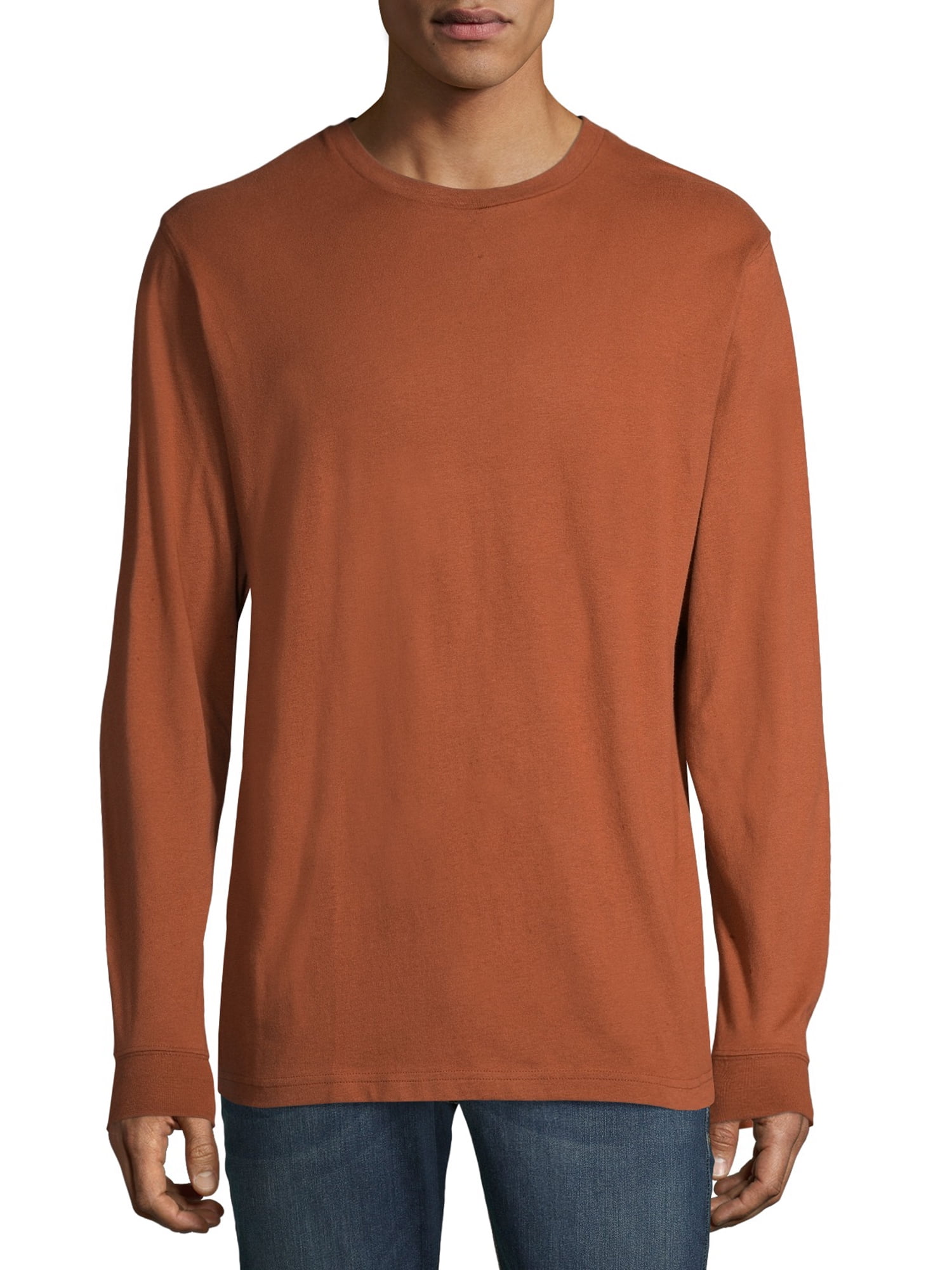 George Men's Long Sleeve Crew Neck Tee