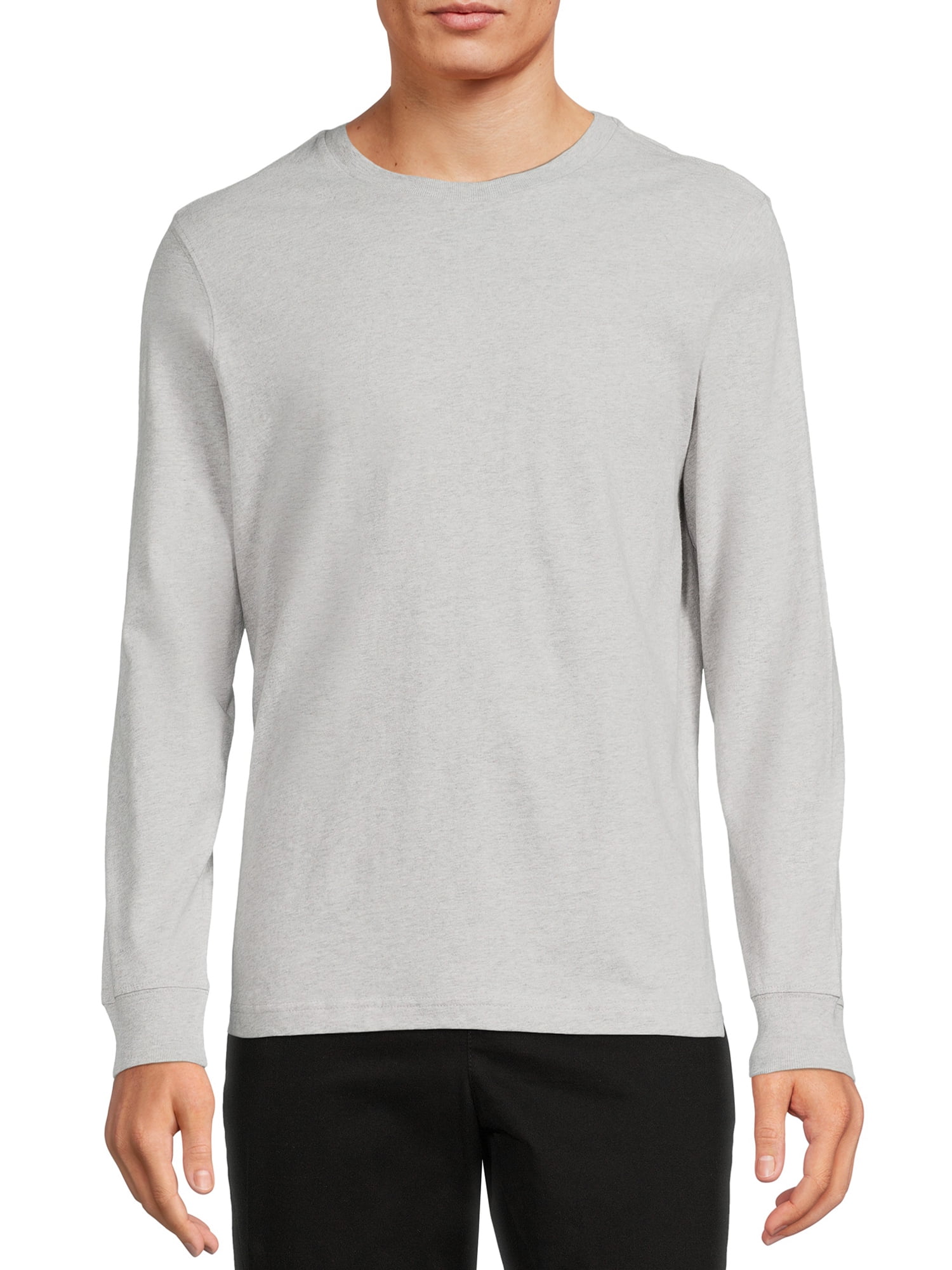 George Men`s Long Sleeve Crewneck Tee