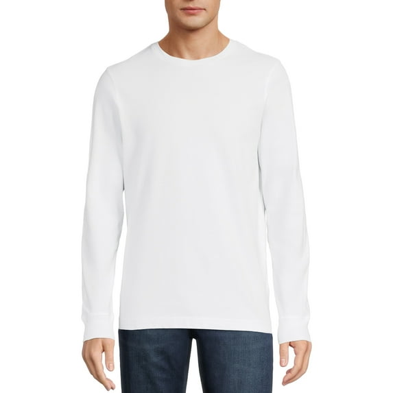 George Men`s Long Sleeve Crewneck Tee