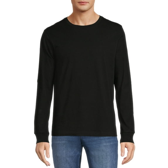 George Men`s Long Sleeve Crewneck Tee